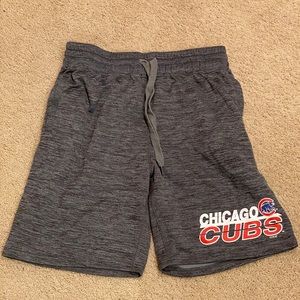 MLB Chicago Cubs Gray Sweatpant Shorts